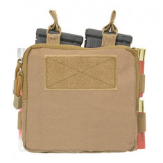 Pouch incarcator dublu 8FIELDS Coyote