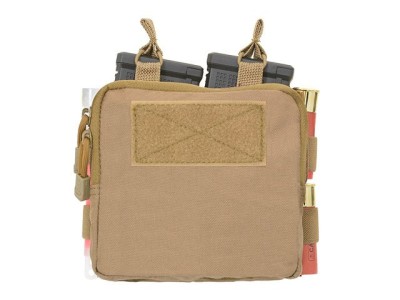 Pouch incarcator dublu 8FIELDS Coyote foto