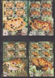 AITUTAKI FAUNA ACVATICA KLEINBOGEN MI. 923-926 WWF MNH, Nestampilat