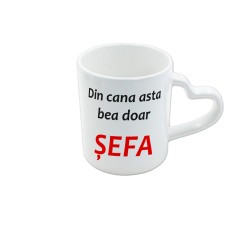 Cana alba toarta inima Sefa
