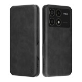 Husa 360&Atilde;&sbquo;&Acirc;&deg; Xiaomi Poco F6 Pro Techsuit Safe Wallet Plus, negru