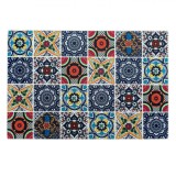 Tocator Sticlă, Tiles, Dimensiuni 30x20cm, Multicolor, Incasabil, Oem