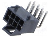 Conector cablu-placă MOLEX Nano-Fit 8 pini tată unghiular LCP
