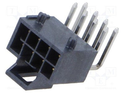 Conector cablu-placă MOLEX Nano-Fit 8 pini tată unghiular LCP foto
