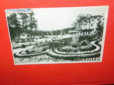 C.P.SOVATA -VEDERE DIN PARC CIRCULATA R.P.R. ANUL 1954 foto