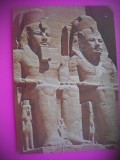 HOPCT 6854 STATUILE LUI RAMSES II-ABU SIMBEL .. EGIPT -AFRICA-NECIRCULATA