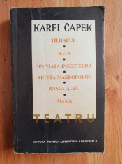 TEATRU - Karel Capek foto