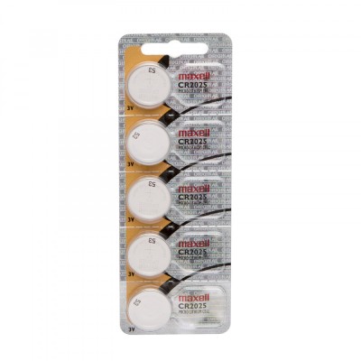 Baterie tip buton CR 2025 Li &amp;bull; 3 V 5 buc./blister Best CarHome foto