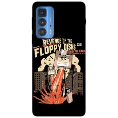 Husa compatibila cu Motorola Moto G71 5G model The revenge of the floppy disk, Silicon, TPU, Viceversa