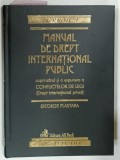 MANUAL DE DREPT INTERNATIONAL PUBLIC de GEORGE PLASTARA, 2004,