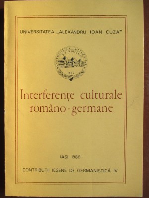 Interferente culturale romano-germane Andrei Corbea,Octavian Nicolae foto