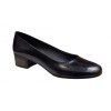 Pantofi dama casual din piele naturala Negru - LSTD24N