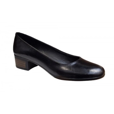 Pantofi dama casual din piele naturala Negru - STD24N foto