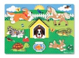 Pets Peg Puzzle: Puzzles (Wooden) - Peg Puzzles
