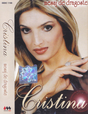 Caseta audio: Cristina Spatar - Mesaj de dragoste ( 2002,originala,stare f.buna) foto