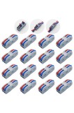 Conector cu p&acirc;rghie, conectori compacți pentru conductori SPL-2, bornă de conexiune rapidă cu arc, 2 căi, 4 porturi (16 buc.)