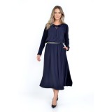 Bluza Dama cu Funda, Bleumarin - M
