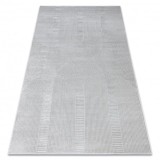 Covor BALANCE 9086 gri - Geometric, structural, glamour, 140x190 cm