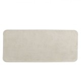 Covor Hol, Rabbit, Imitatie Blana, Culoare Bej, Dimensiuni 140x60cm, Partea Inferioara Antiderapanta, Oem