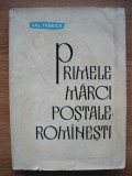 VAL. TEBEICA - PRIMELE MARCI POSTALE ROMANESTI - 1962