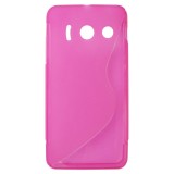 Husa silicon S-line roz pentru Huawei Ascend Y300 (U8833)