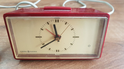 ceas General Electric USA, cu alarmă, anii 60, Germania. foto