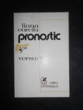 Liana Corciu - Pronostic. Versuri 1975, contine autograful si dedicatia autoarei