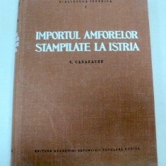 IMPORTUL AMFORELOR STAMPILATE LA ISTRIA-V. CANARACHE 1957