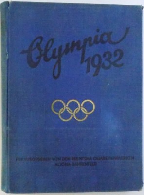OLYMPIA 1932 , ( DIE OLYMPISCHEN SPIELE IN LOS ANGELES 1932) , redakteur WILLY MEISL , 1932 foto