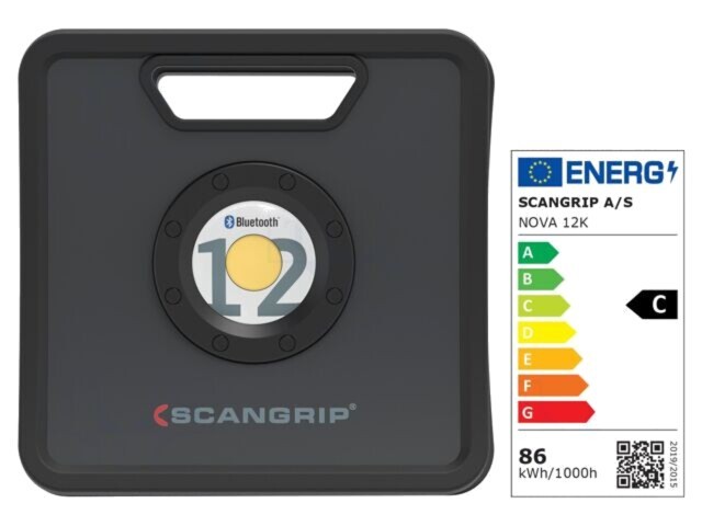 Lampă de lucru SCANGRIP 6000K IP67 1200lm 12000lm 298mm x 302mm