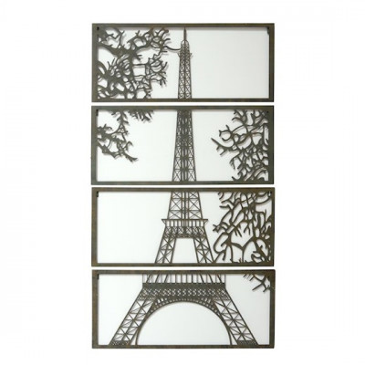 Turnul Eiffel-decoratiune din metal XZ-18 foto
