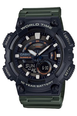 Ceas Barbati, Casio, Collection AEQ AEQ-110W-3A - Marime universala foto
