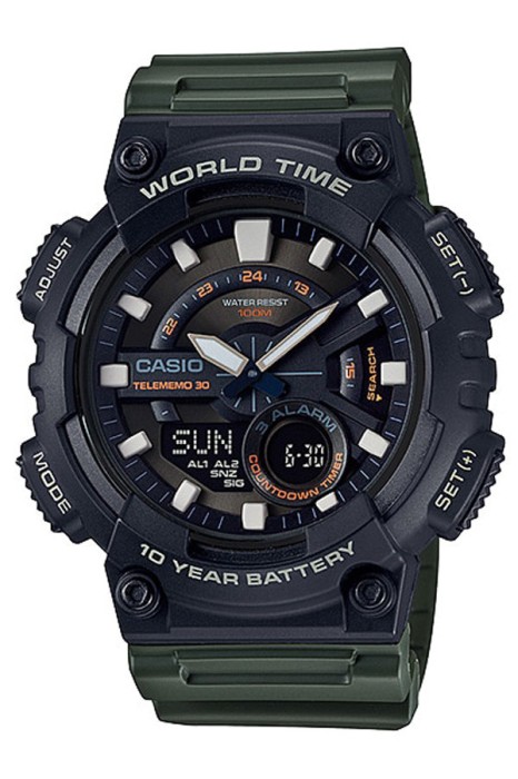 Ceas Barbati, Casio, Collection AEQ AEQ-110W-3A - Marime universala