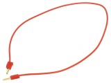 Cablu de masurare ST&Auml;UBLI 0,45m 10A Mufa Banana 2mm Rosu PVC