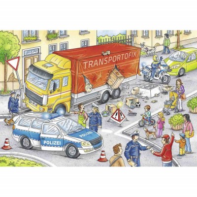 Puzzle Eroi In Actiune, 2X24 Piese foto
