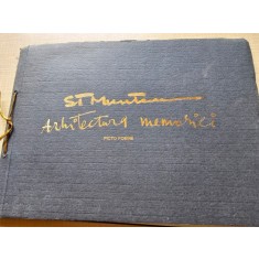 Arhitectura memoriei, picto poeme - Stefan Munteanu