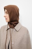 Answear.LAB balaclava cu cașmir culoarea maro