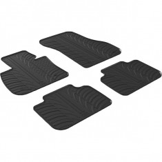 Set covorase auto din cauciuc BMW Seria 3 (E46) 1998-2005, Negru, Gledring, 4 buc.