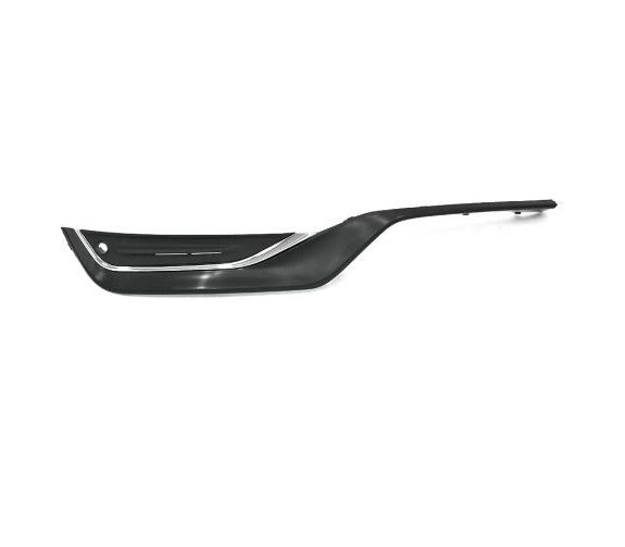 Spoiler bara protectie Volvo S60/V60 (Y20), 04.2013-, Fata, partea Dreapta, cu gauri pentru Senzori de parcare (PDC); cu ornamente cromate, Aftermark