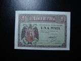 SPANIA 1 PESETA 1938 UNC-