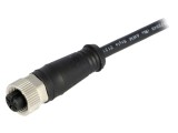 Mufă M12 4 PIN mamă IP67 250V 2m