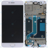 OnePlus 5 (A5000) Unitate de afișare completă (pachet de service) auriu moale 2011100016
