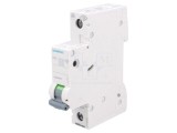 &Icirc;ntrerupător de supracurent SIEMENS 8A 230V 1 poli C pentru șină DIN