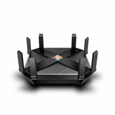 Wireless Router TP-LINK, AX6000; 5GHz: Up to 5952 Mbps: 4804 Mbps (5 GHz) and 1148 Mbps (2.4 GHz), Standard and Protocol: IEEE 802.11ax/ac/n/a 5GHz, I foto