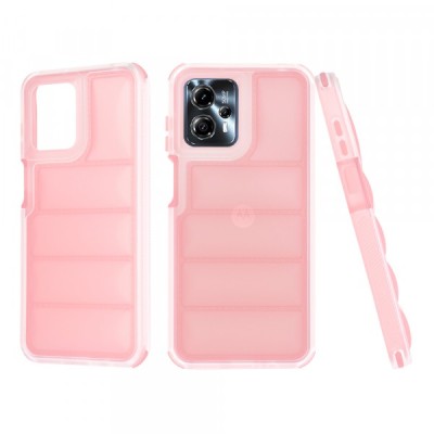 Husa pentru Motorola Moto G13 / G23 / G53, Techsuit, Wave Shield, Roz foto