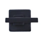 Cumpara ieftin Cuier din metal, pentru baie, negru, cu 1 agatatoare
