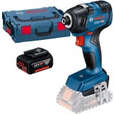 Bosch GDR 18V-200 + GBA - Masina de insurubat cu impact 200 Nm M6-M16 valiza speciala + Acumulator Li-Ion 18 V 5 Ah