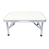 Masa pliabila camping 60x45 cm cu blat laminat si picioare reglabile