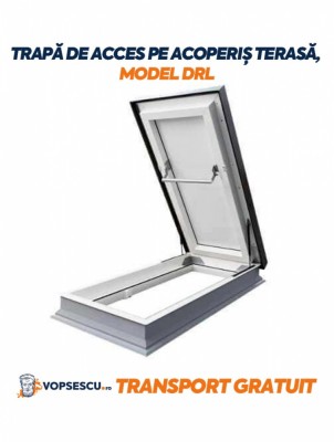 FAKRO TRAPĂ DE ACCES PE ACOPERIȘ TERASĂ, MODEL DRL foto