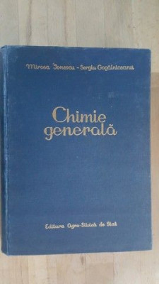 Chimie generala- M.Ionescu, S.Gogalniceanu foto